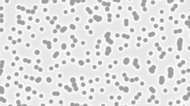 Seamless Abstract Organic Grey Cell Pattern Background for Science and Technology