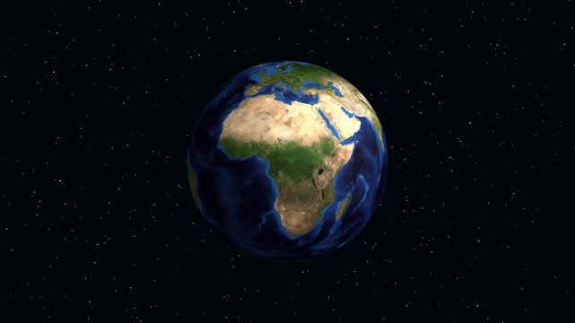 Satellite Zoom Animation From Deep Space To San Pedro Sula Honduras