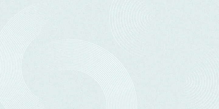 White abstract background. Modern circle lines pattern. Futuristic concept. Minimal geometric design.