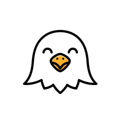 Cute Eagle Cartoon. (2)
