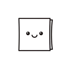 Kawaii Paper Illustration.