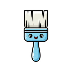 Cute Paintbrush Icon. (4)