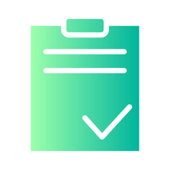 report gradient icon