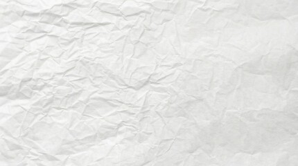 Obraz premium Crumpled white paper texture background,minimal abstract design concept for mockup,graphic resource or printable template