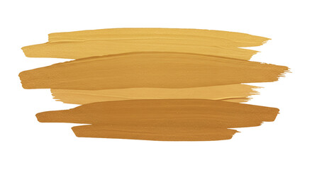 Shimmering Golden Paint Strokes on a Black Abstract Background