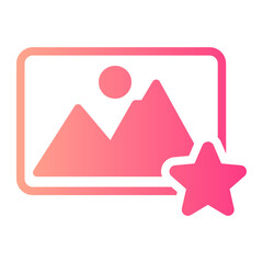 star gradient icon