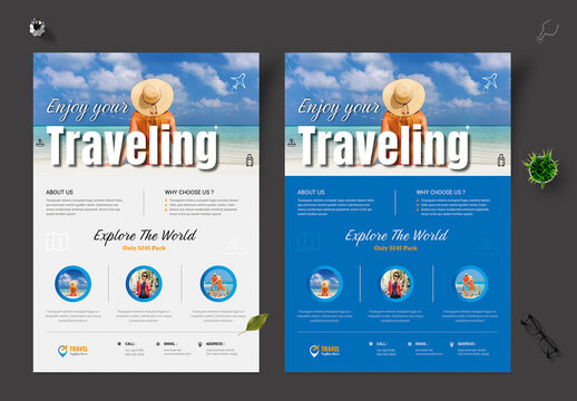 Tour & Travel Flyers