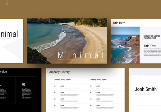 Minimal Presentation Template