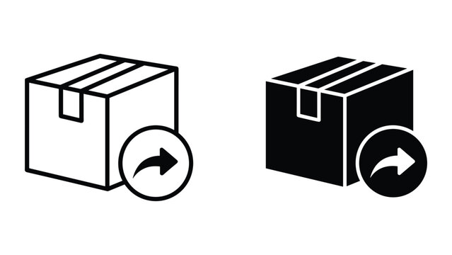 Return package icon set
