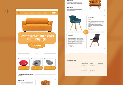Creative Catalog News Letter Template