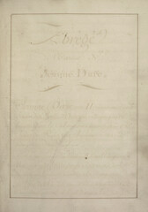 Historic Handwritten Manuscript Page Abridged Account of Joan of Arc