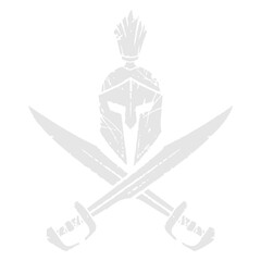 Fototapeta premium Spartan Warrior Emblem