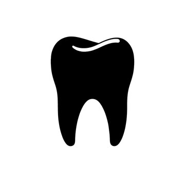 Minimalist Tooth Line Icon
