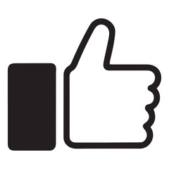 Thumbs Up Icon &ndash; Like, Approval & Positive Feedback Symbol