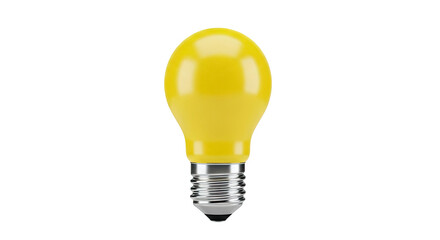Yellow Light Bulb
