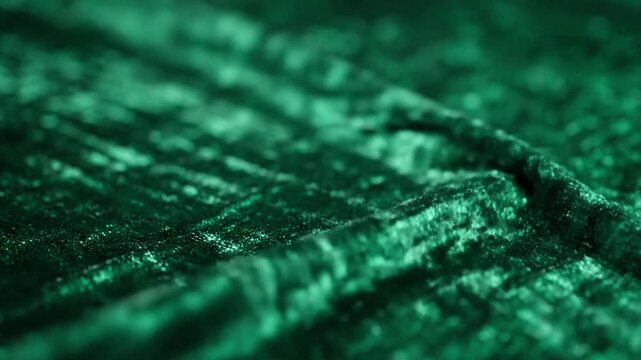 Golden Brocade Shimmer A detailed shot of bold golden brocade fabric with an intricate, non-identifiable pattern, exhibiting a very gentle shimmer and subtle, almost imperceptible movement, creating