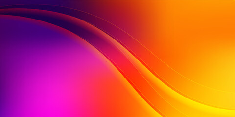 Abstract Blurred magenta purple yellow orange magenta purple background. Soft gradient backdrop with place for text. Vector illustration for your graphic design, banner, poster - Vector