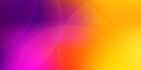 Abstract Blurred magenta purple yellow orange magenta purple background. Soft gradient backdrop with place for text. Vector illustration for your graphic design, banner, poster - Vector