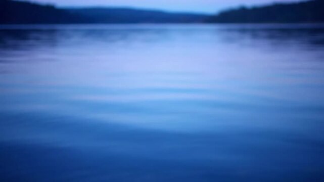 Minimalist Waterscape Highlighting the clean, uncluttered background and simple natural beauty.