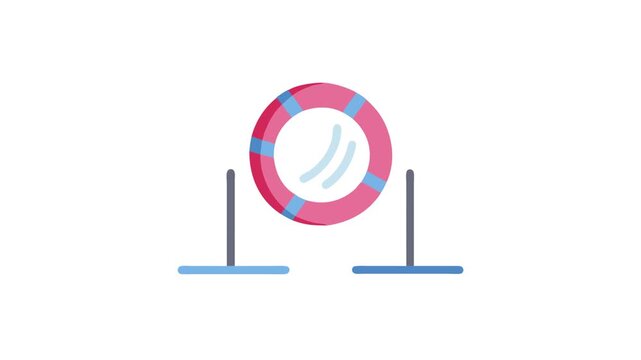  Dynamic Agility Reaction Ball Icon for Workouts. Design of Fitness and Gym Icons.
