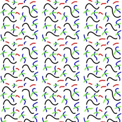 Obraz premium seamless pattern with colorful hearts