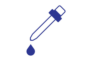 Dropper and Drop icon, Dropper Tincture Icon. Pipette drop icon, Eye Dropper icon, Dropper Picker icon.