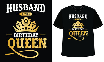 Husband Of The Birthday Queen