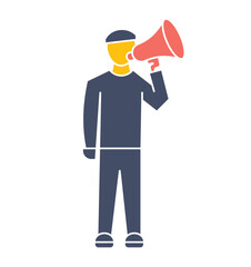 Business People Announcement