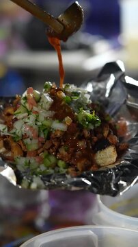 Saucy Finish: Slow Motion Red Sauce on a Cheesy Torta