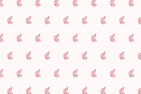 simple motif paisley texture background for textile print