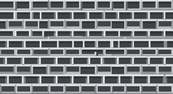 Gray concrete blocks pattern, repeating texture, geometric abstract background