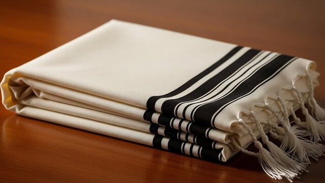 Tallit Prayer Shawl Jewish Tradition.