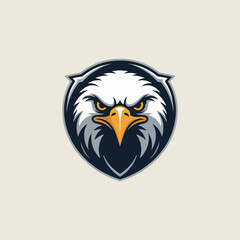 eagle mascot logo