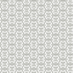 Obraz premium Seamless Geometric Circle Pattern in Soft Gray Monochrome