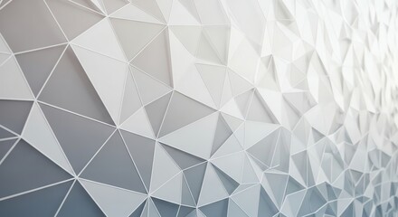 Fototapeta premium Geometric polygonal surface abstract background