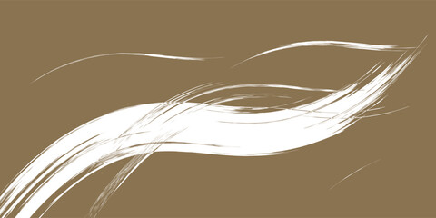 Abstract beige paint texture with sweeping brush strokes and artistic movement, perfect for backgrounds, posters, branding, and modern digital artwork.