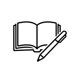 book icon vector illustration