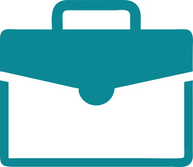 Minimalist briefcase icon