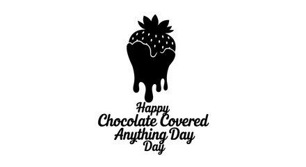 Obraz premium Chocolate strawberry for chocolate covered anything day