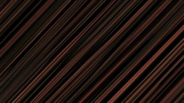 Thin Diagonal Lines Sliding Continuously Across the Screen &ndash; Minimal Animated Motion Background