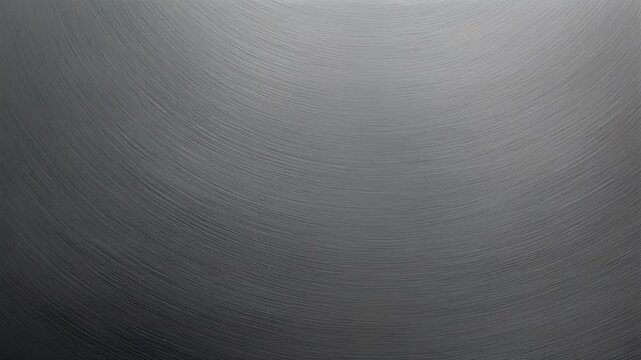 A grayscale artwork featuring curved, textured brushstrokes creating a sense of movement. The artwork displays a gradient
