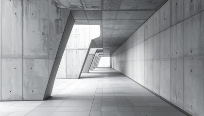 Concrete Stairway Interior