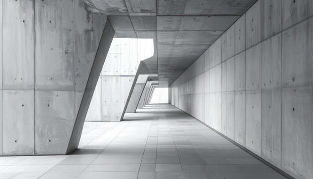 Concrete Stairway Interior