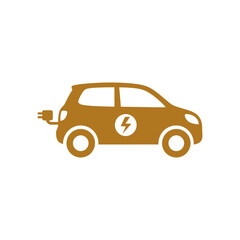 Fototapeta premium transportation, eco, bicycle, electric, vehicle, car, green, icon, vector, illustration, ecology, environment, sustainable, energy, clean, minimal, transport, flat, isolated, bike, nature, symbol