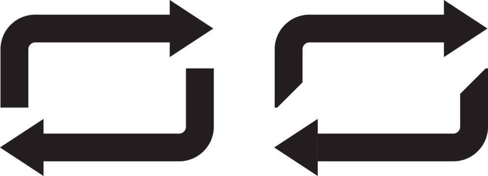 way direction arrow sign. Mega set of way direction arrow sign. Way sign. Road navigation arrows. Black Arrow Sign Direction Icon Set. Vector Image
