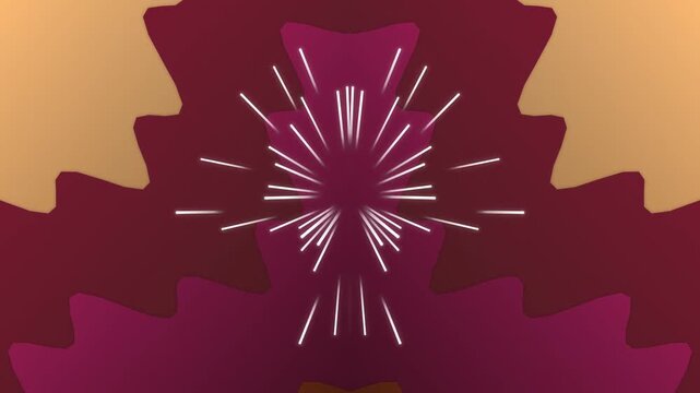 Abstract Geometric Shapes in Motion Animation.