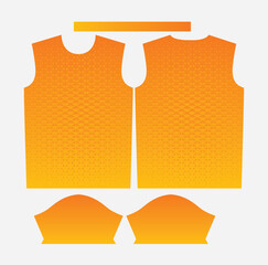 Premium Sublimation Jersey Design Vector for Sportswear, Team Uniforms, and Custom Apparel