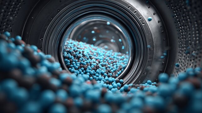 Equipment for industrial granulation used to prepare pharmaceutical powder compounds