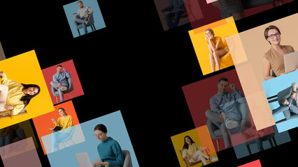 Social Loop HD 4 - Seamless Animated Overlay Loops for Social Media Videos, Reels, Shorts, Openers and Visual Effects