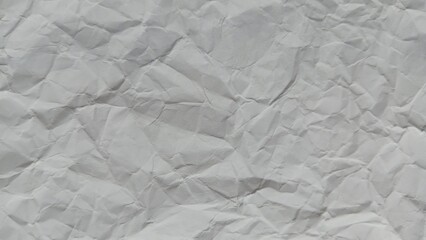 Obraz premium white crumpled paper